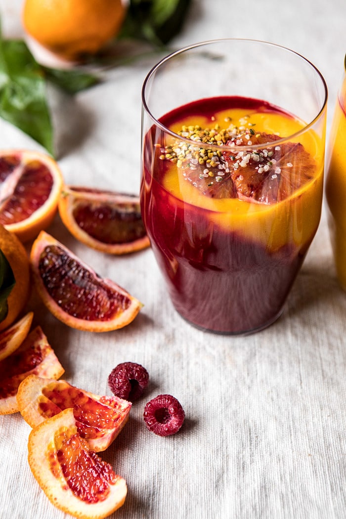 Immune Boosting Winter Citrus Smoothie | halfbakedharvest.com @hbharvest #smoothie #winter #recipe