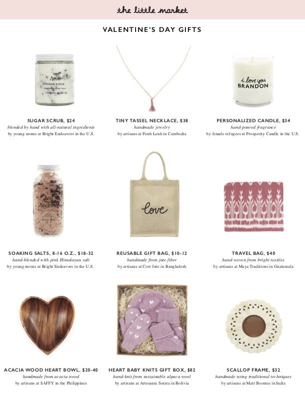 The Little Market Valentine Day Gift Guide 2018 | halfbakedharvest.com #valentinesday #giftguide