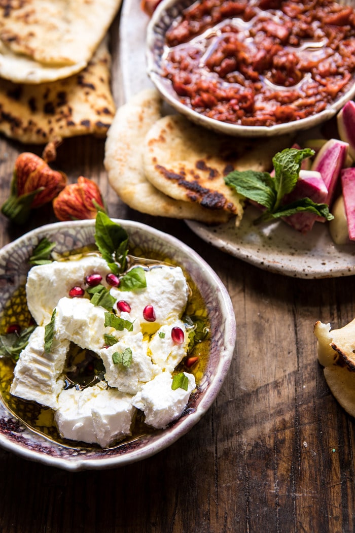 Moroccan Dip Platter | halfbakedharvest.com #spring #easter #recipes #healthy #appetizer