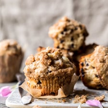 Better Than the Bakery Chocolate Chip Coffee Cake Muffins.