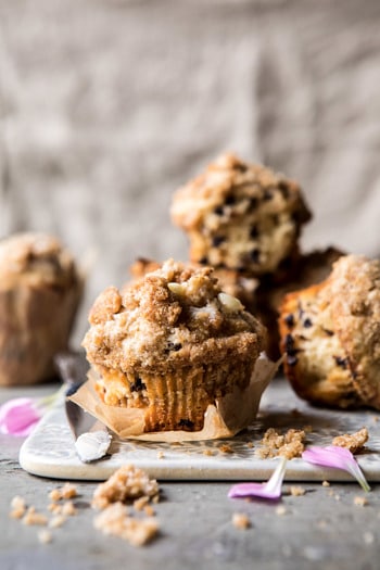 Better Than the Bakery Chocolate Chip Coffee Cake Muffins.