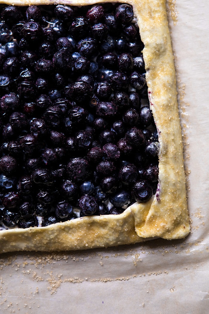 prep photo of Blueberry Chamomile Galette 