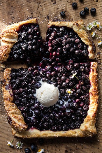 Blueberry Chamomile Galette.