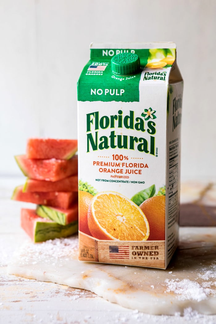 Florida's natural orange juice carton 