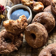 Mulled Spiced Apple Cider Doughnuts.