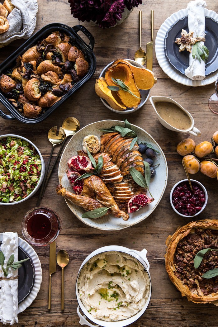 Our 2018 Thanksgiving Menu | halfbakedharvest.com #turkey #thanksgiving #menu #holidayrecipes