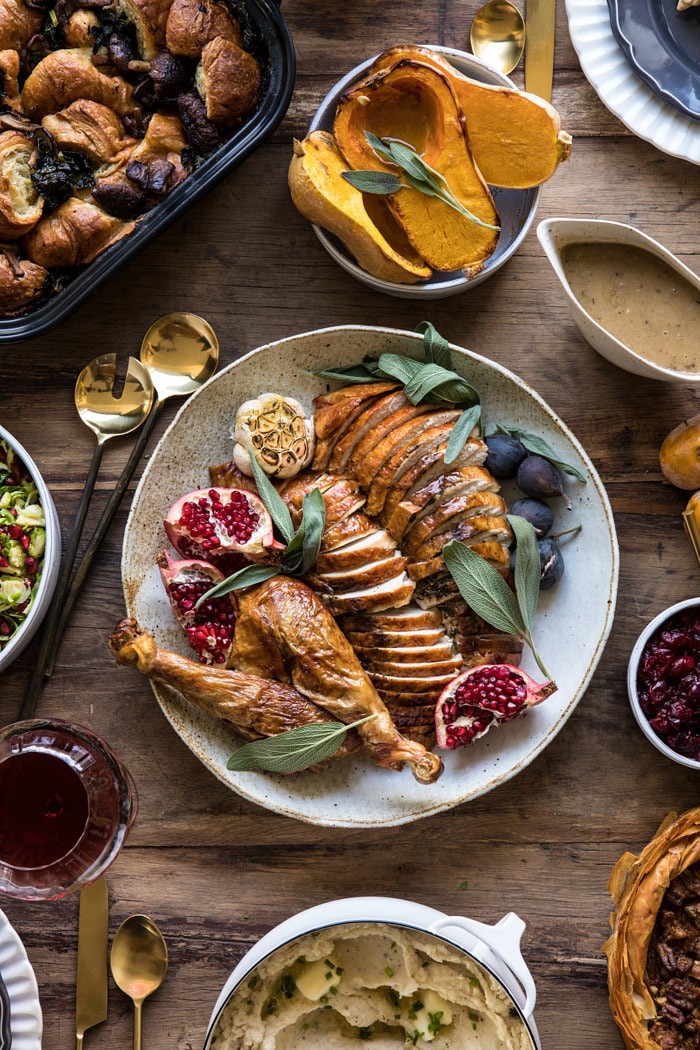 Our 2018 Thanksgiving Menu | halfbakedharvest.com #turkey #thanksgiving #menu #holidayrecipes