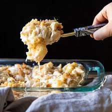 Baked Brie Mac and Cheese.