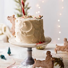 North Pole Cake | halfbakedharvest.com #chocolatecake #christmas #holiday #dessert