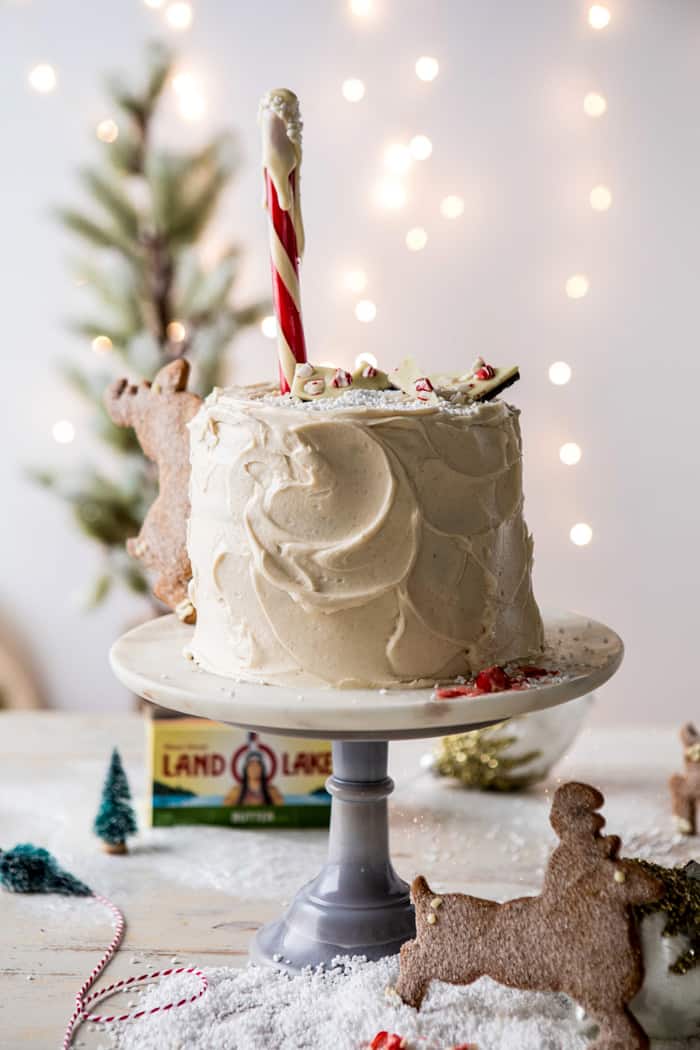 front on photo of North Pole Cake