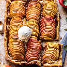 Chai Spiced Apple Ricotta Galette | halfbakedhavest.com #apple #pastry #fallrecipes #autumn