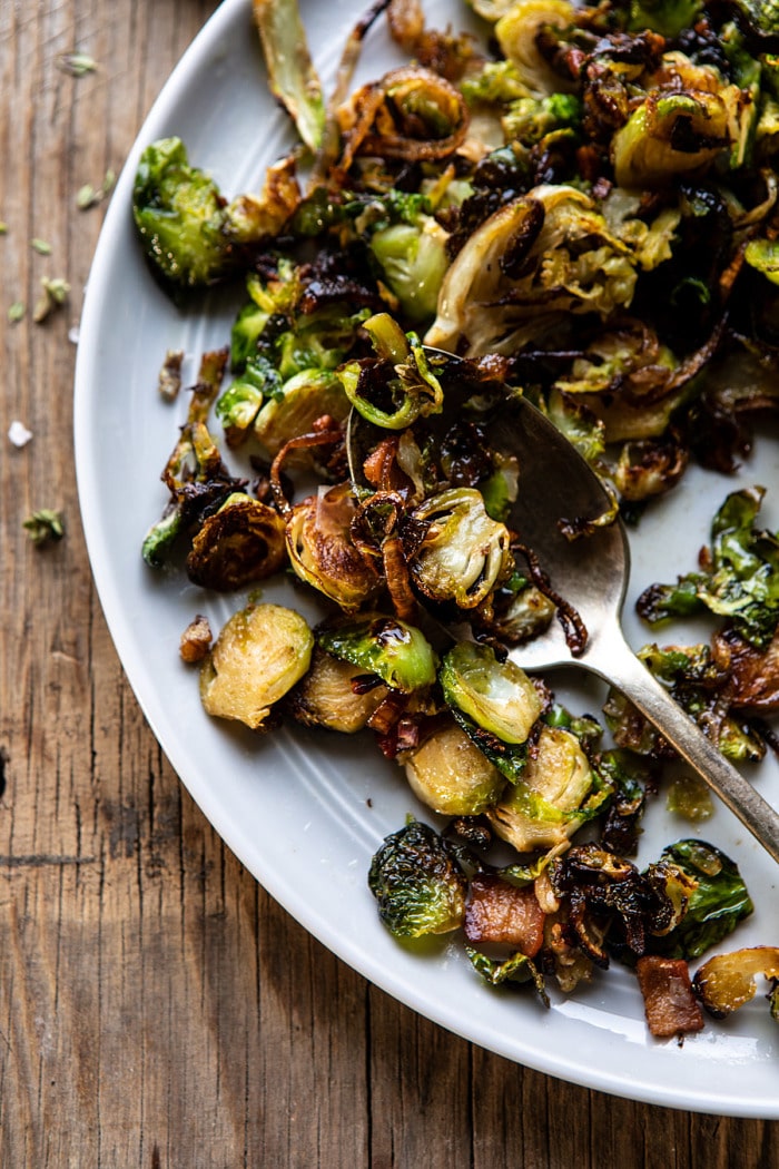 photo of crispy brussels sprouts 