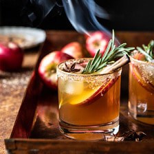 Smoky Harvest Apple Cider Margarita.