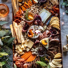 How to Make an Easy Holiday Cheese Board | halfbakedharvest.com #cheeseboard #appetizers #christmas #thanksgiving