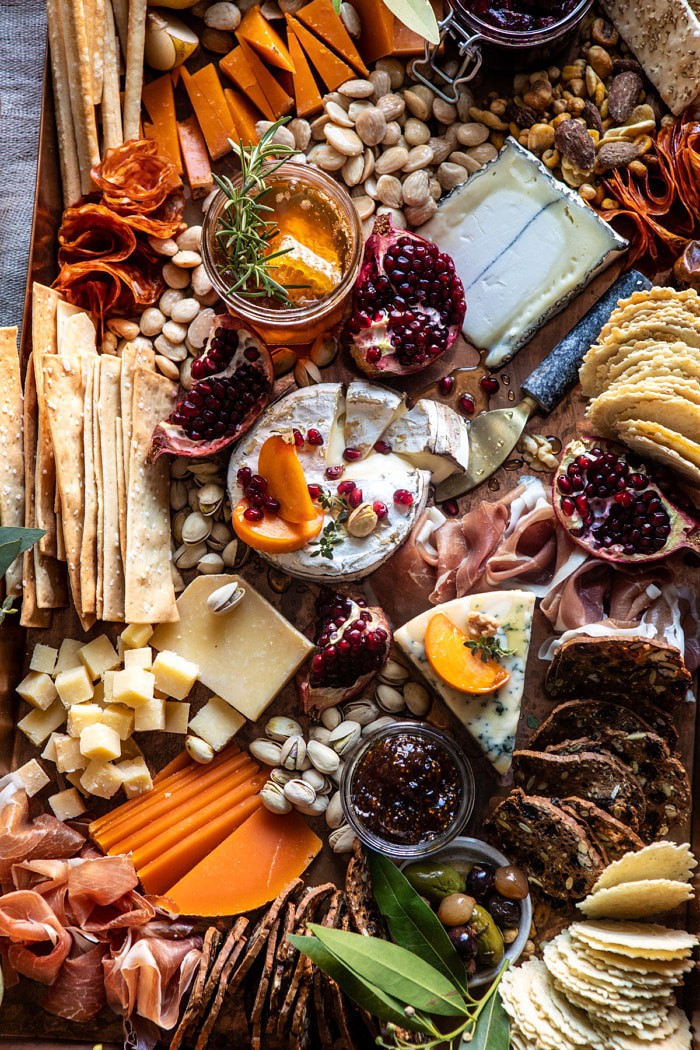 close up photo of How to Make an Easy Holiday Cheese Board 