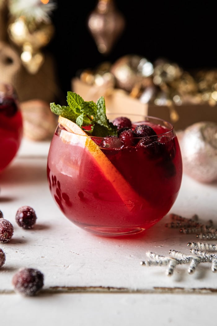 front on close up photo of Jingle Bell Cranberry Paloma 