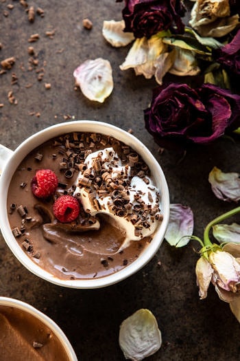4 Ingredient Chocolate Mousse.