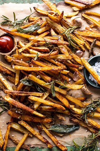 Oven Baked Tuscan Fries.