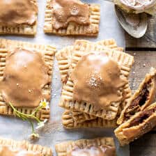 Homemade Frosted Brown Sugar Cinnamon Pop Tarts.