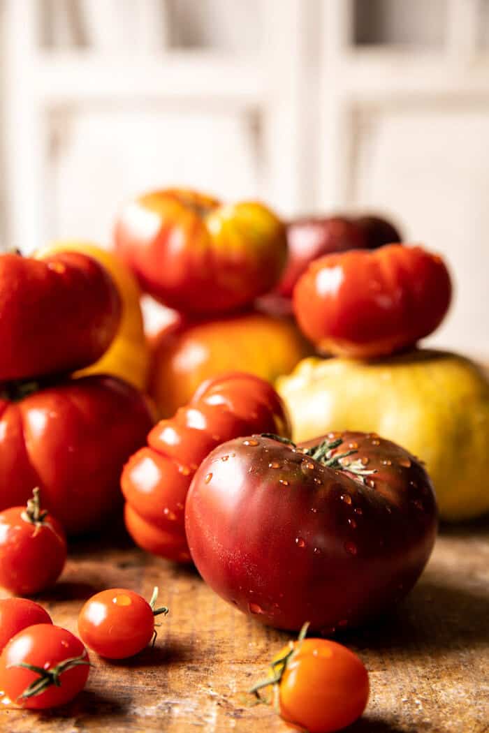 raw tomatoes
