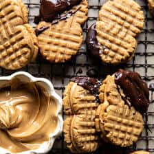 Healthier Homemade Nutter Butter Cookies.