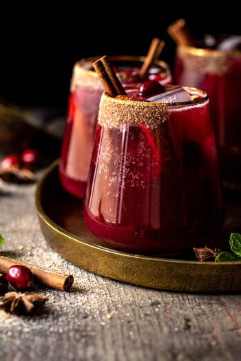 Spiced Cranberry Punch.