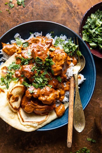 30 Minute Spicy Indian Butter Chicken.