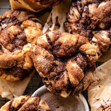 Easy Chocolate Cinnamon Crunch Knots | halfbakedharvest.com