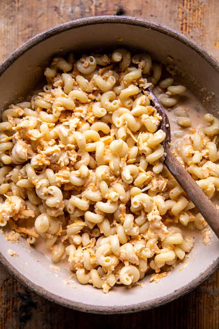 Easy Southern Style Baked Mac and Cheese | halfbakedharvest.com