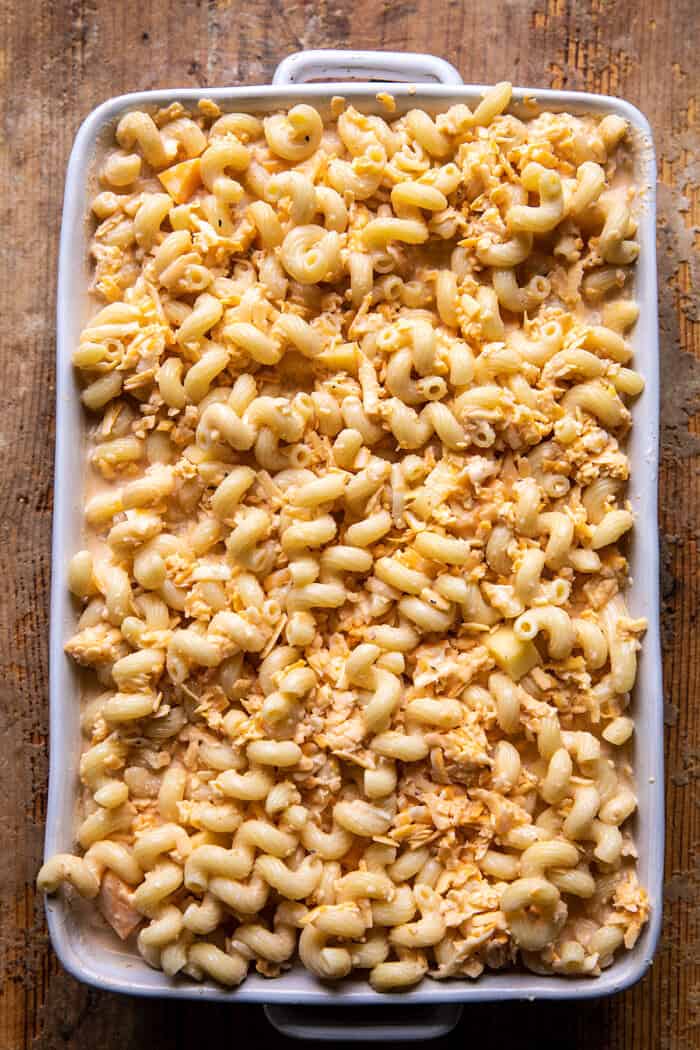 Easy Southern Style Baked Mac and Cheese | halfbakedharvest.com